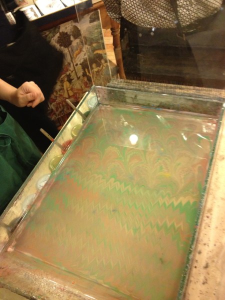 Almost ready for transfer to paper