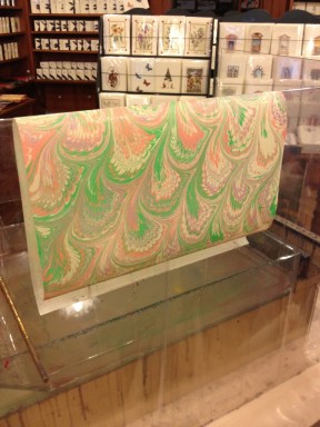 It takes about an hour or so for the paper to dry