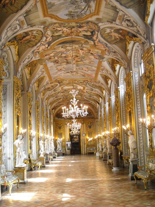 Palazzo Pamphilj's hall of mirrors