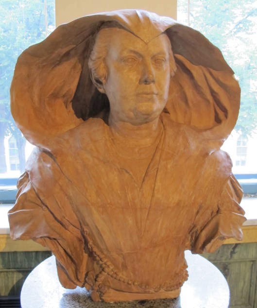 Olimpia Pamphil bust by Alessandro Algardi