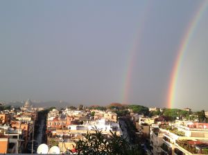 St. Peter's Basilica from Monteverde Vecchio