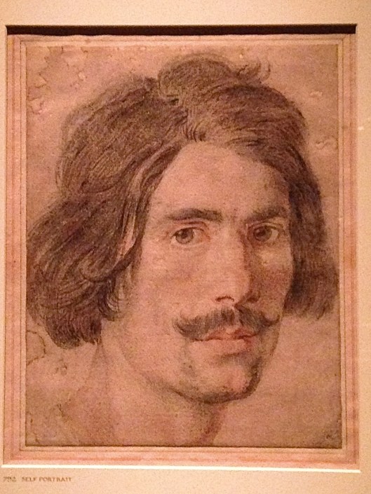 Bernini self-portrat, completed when he was in his twenties.