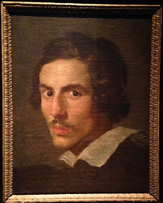Self-portrait of a young Bernini