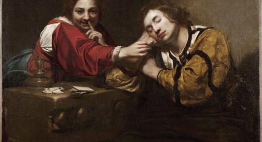 Portrait from a Baroque underworld exhibit in Paris.