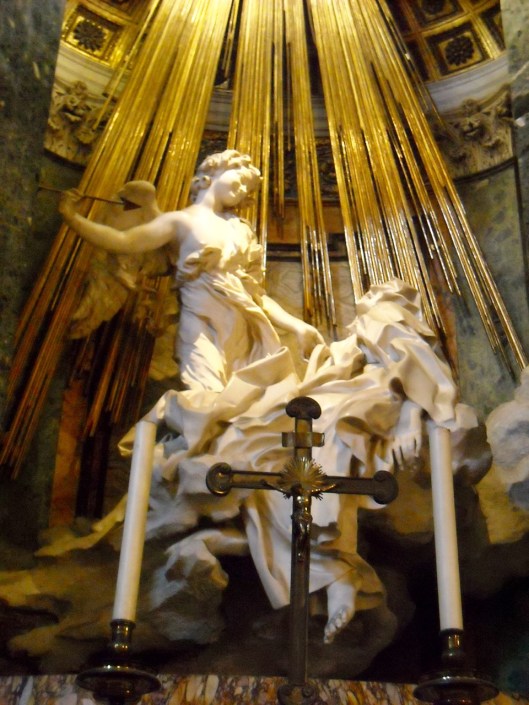 The Ecstasy of Saint Teresa, from Santa Maria della Vittoria church, Rome.